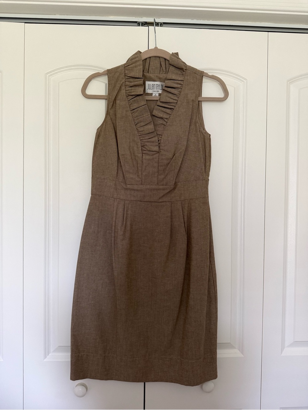 Julian Taylor Womens Tan Dress (6)